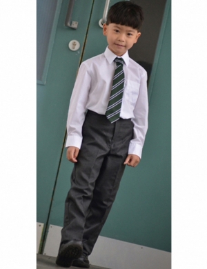 David Luke DL944 Junior Boys Trouser - Charcoal Grey (Age 1 - 13)